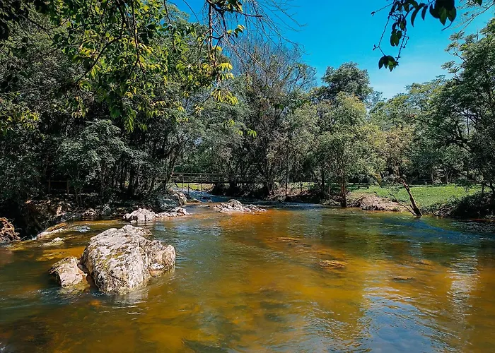 Suite Com Cachoeira No Quintal