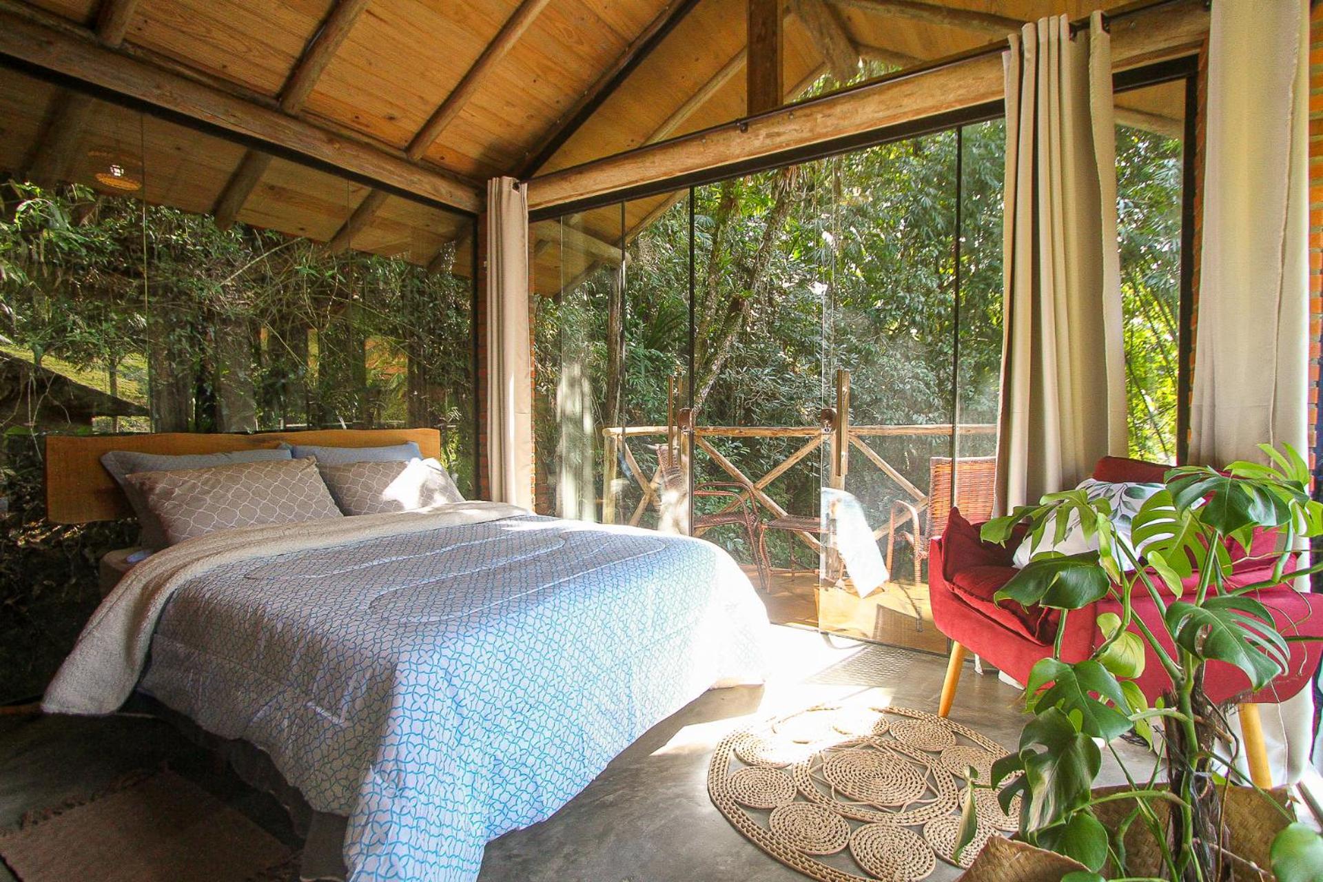 Alojamento de Turismo Selvagem Com Cachoeira No Quintal Antonio Carlos