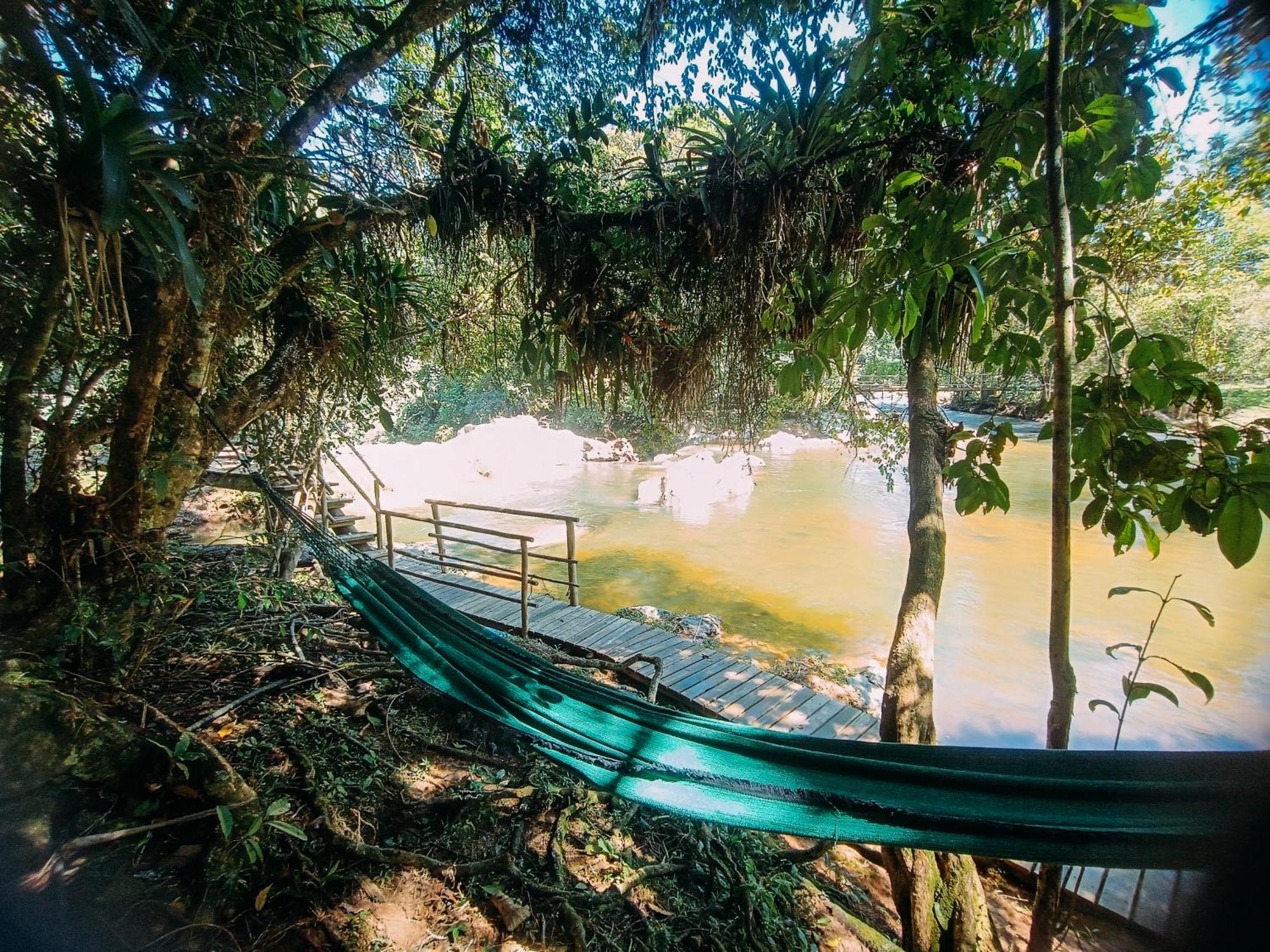 Alojamento de Turismo Selvagem Com Cachoeira No Quintal *